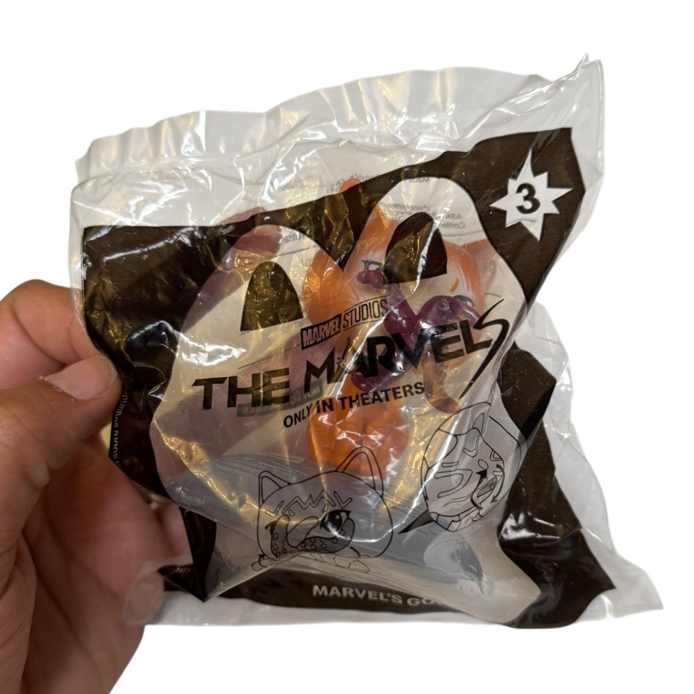 2023‎ McDonalds Happy Meal Toy The Marvels #3 Marvels Goose New FFT1